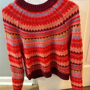 American Eagle Outfitters Multicolor Knit Sweater